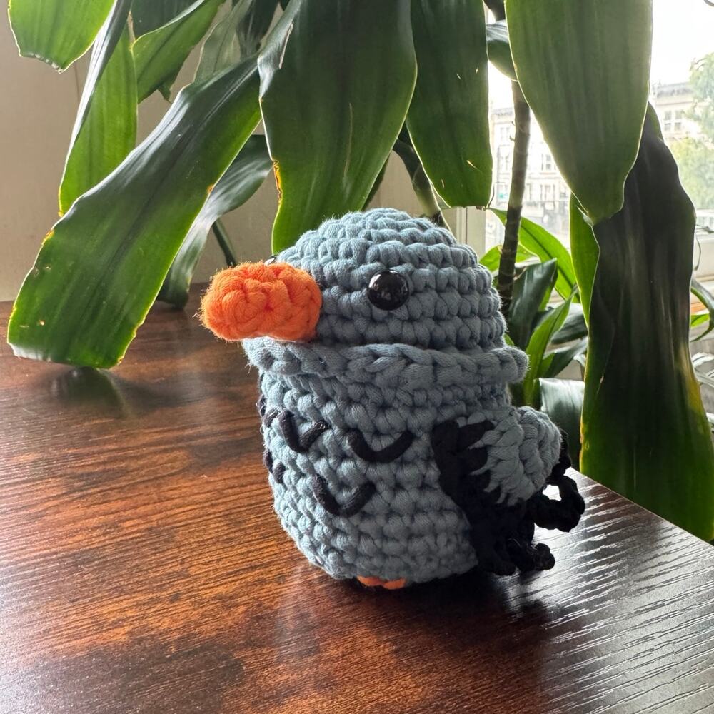 *Pre-Made Plushie* Woobles Harry Potter Ravenclaw™ Raven Collectible Toy (mod)